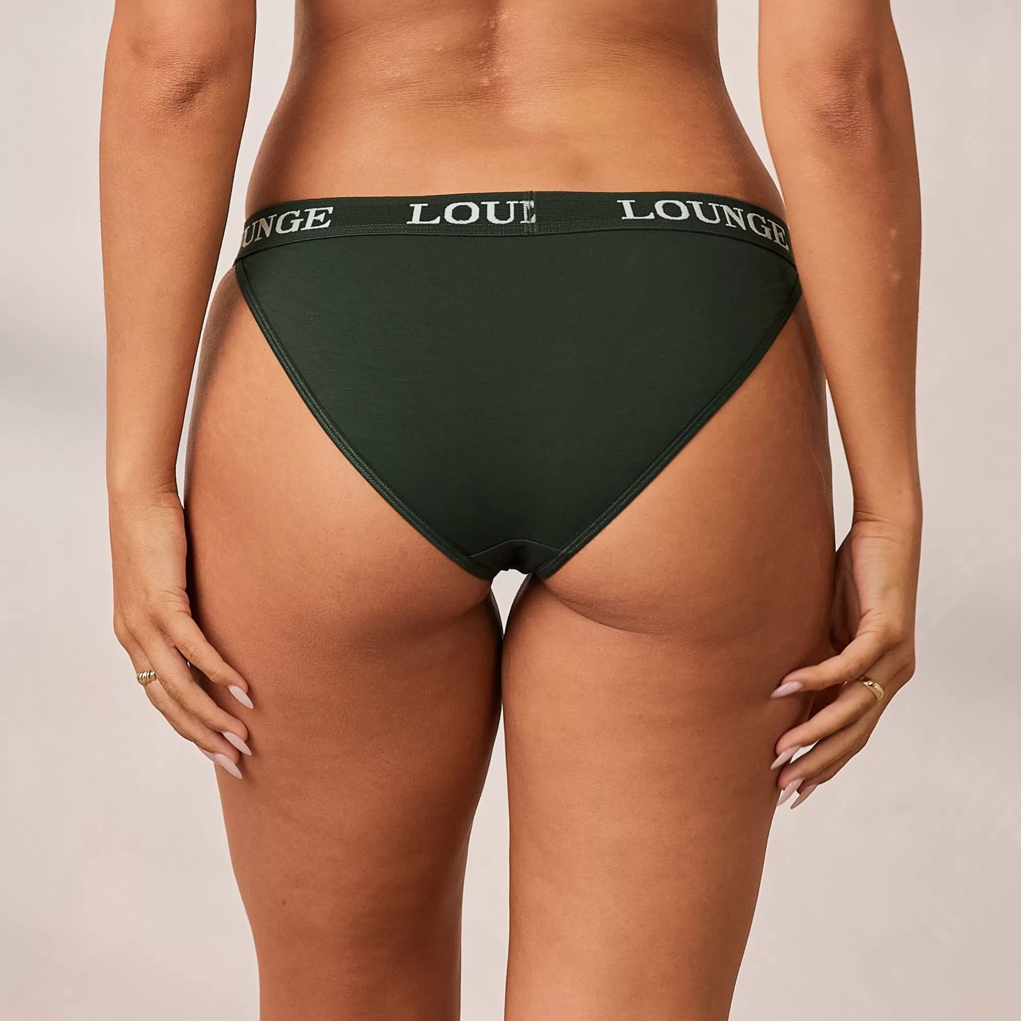 Lounge Underwear Bamboo Triangle Culotte Vert Sapin Cheap