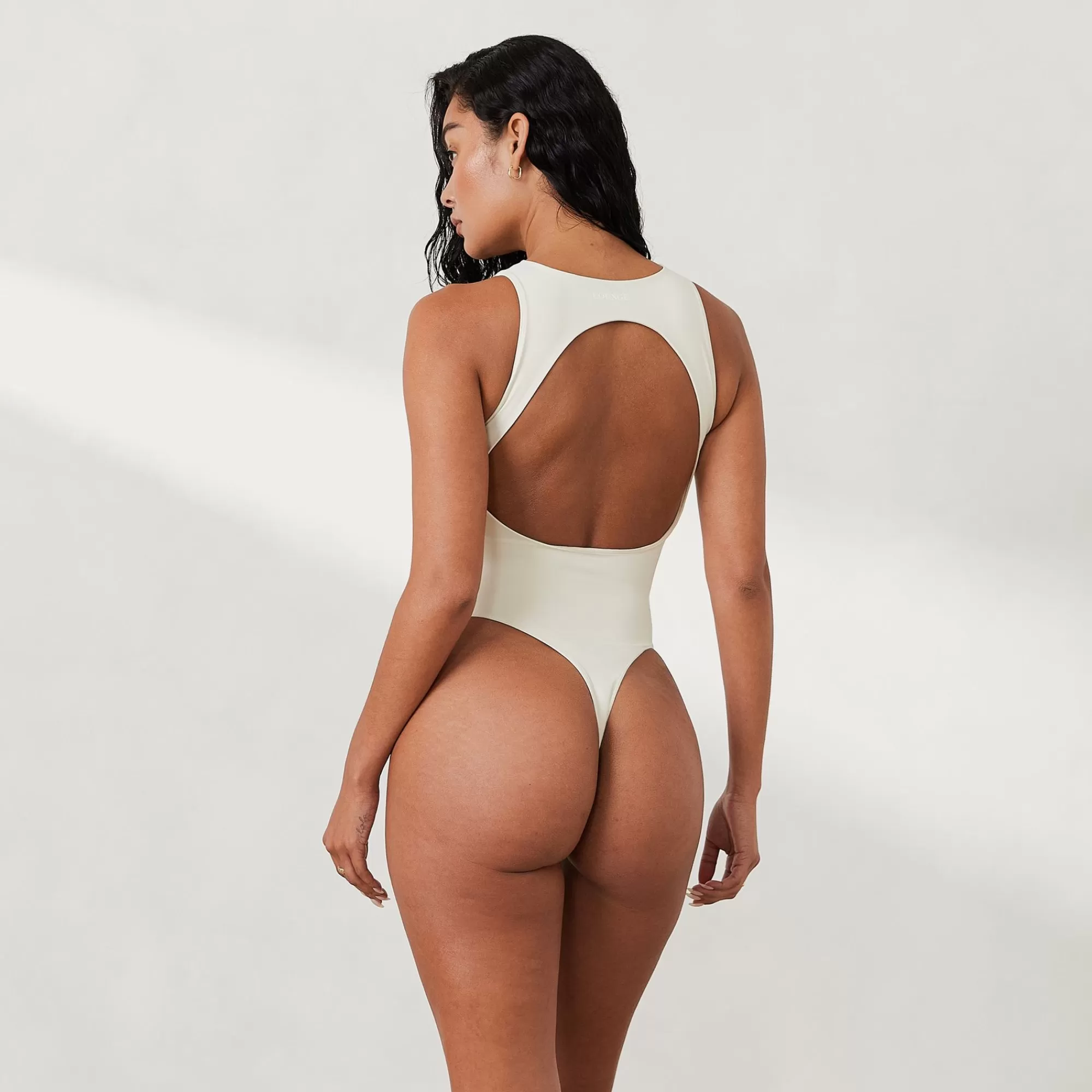 Lounge Underwear Body Dos Nageur X Jess Hunt Beige Best Sale