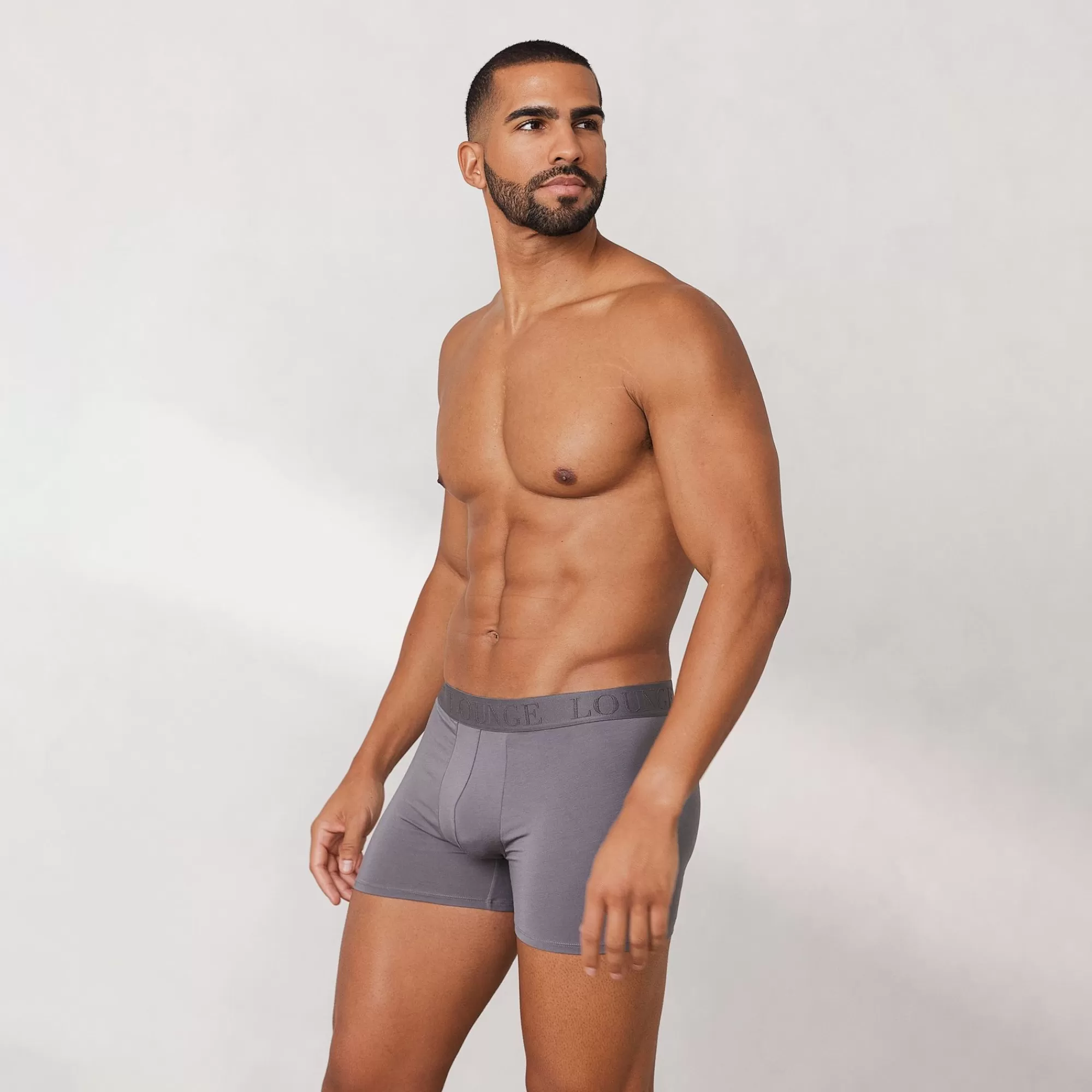 Lounge Underwear Boxers Luxe Pour Homme (Pack De 3) Charbon Outlet