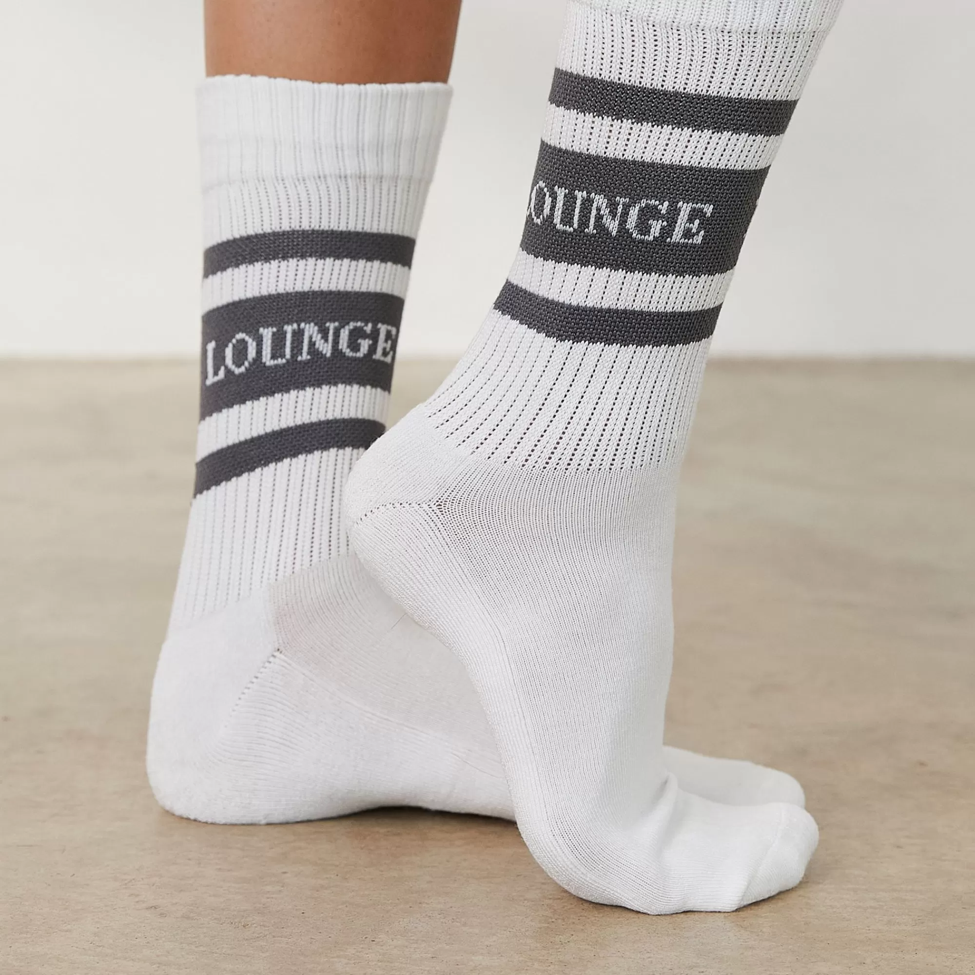 Lounge Underwear Essential Chaussettes (Pack De 2) Charbon Clearance