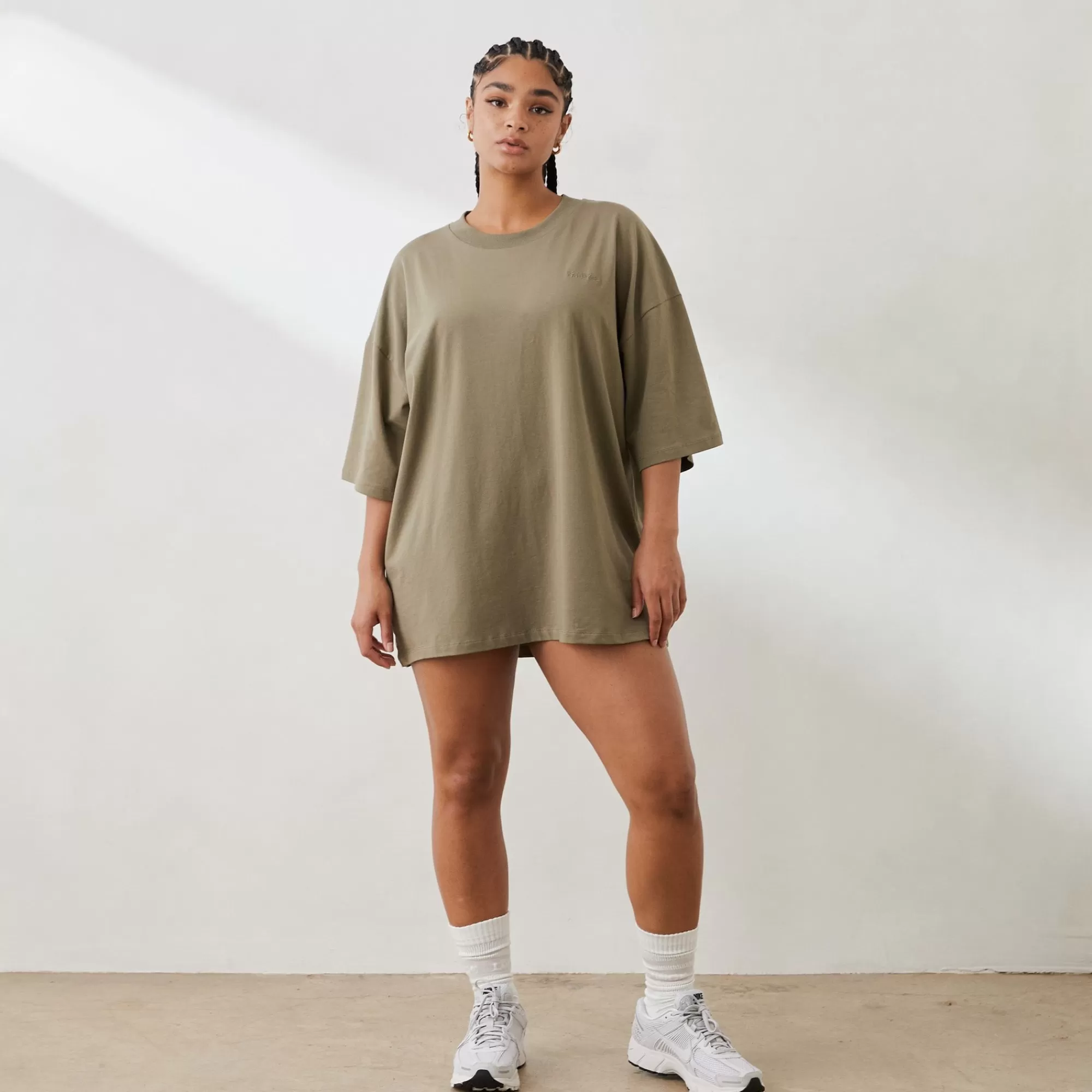 Lounge Underwear Essential T-Shirt Oversize Olive Cheap