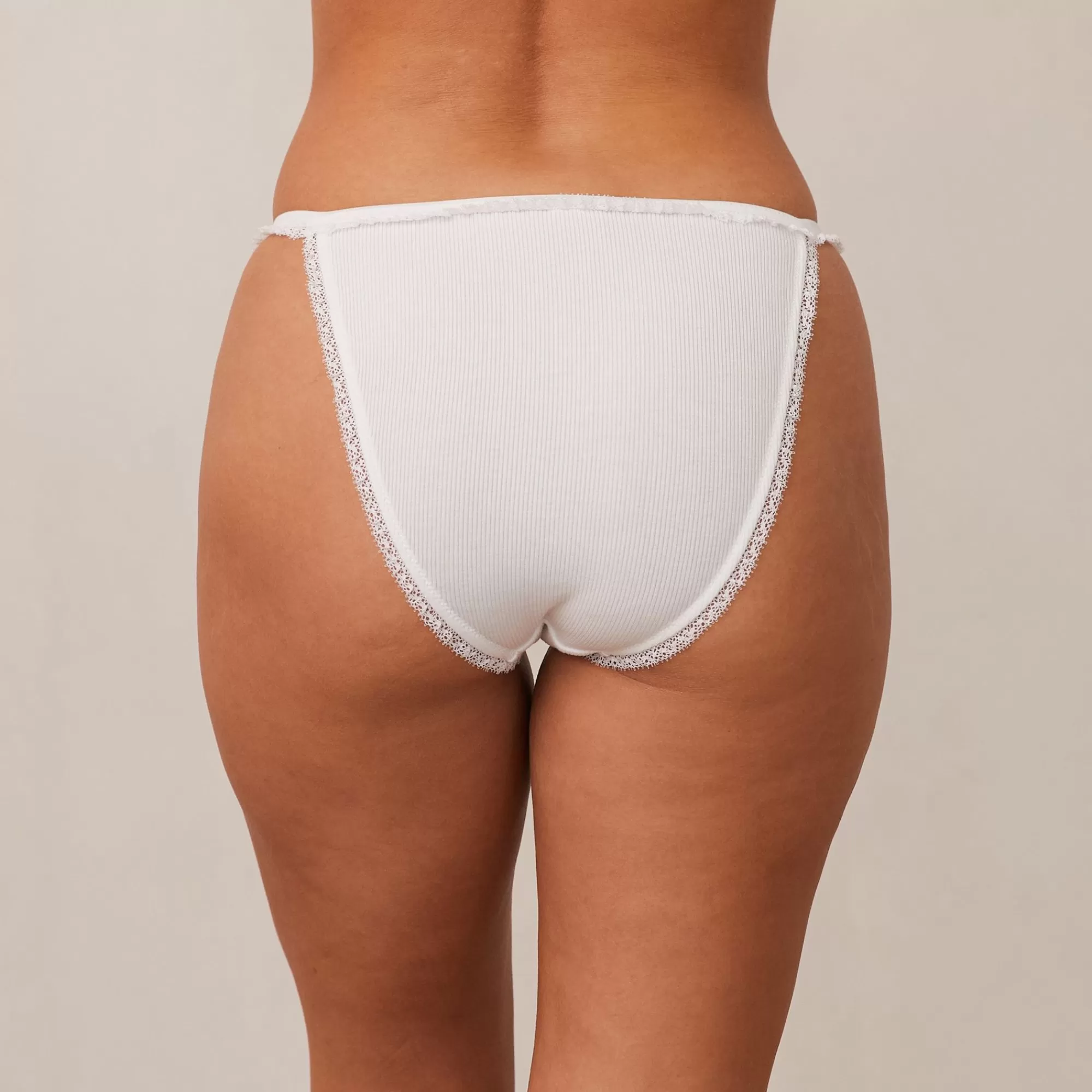 Lounge Underwear Fruity 'Feeling Fruity' Culotte Blanc Best Sale