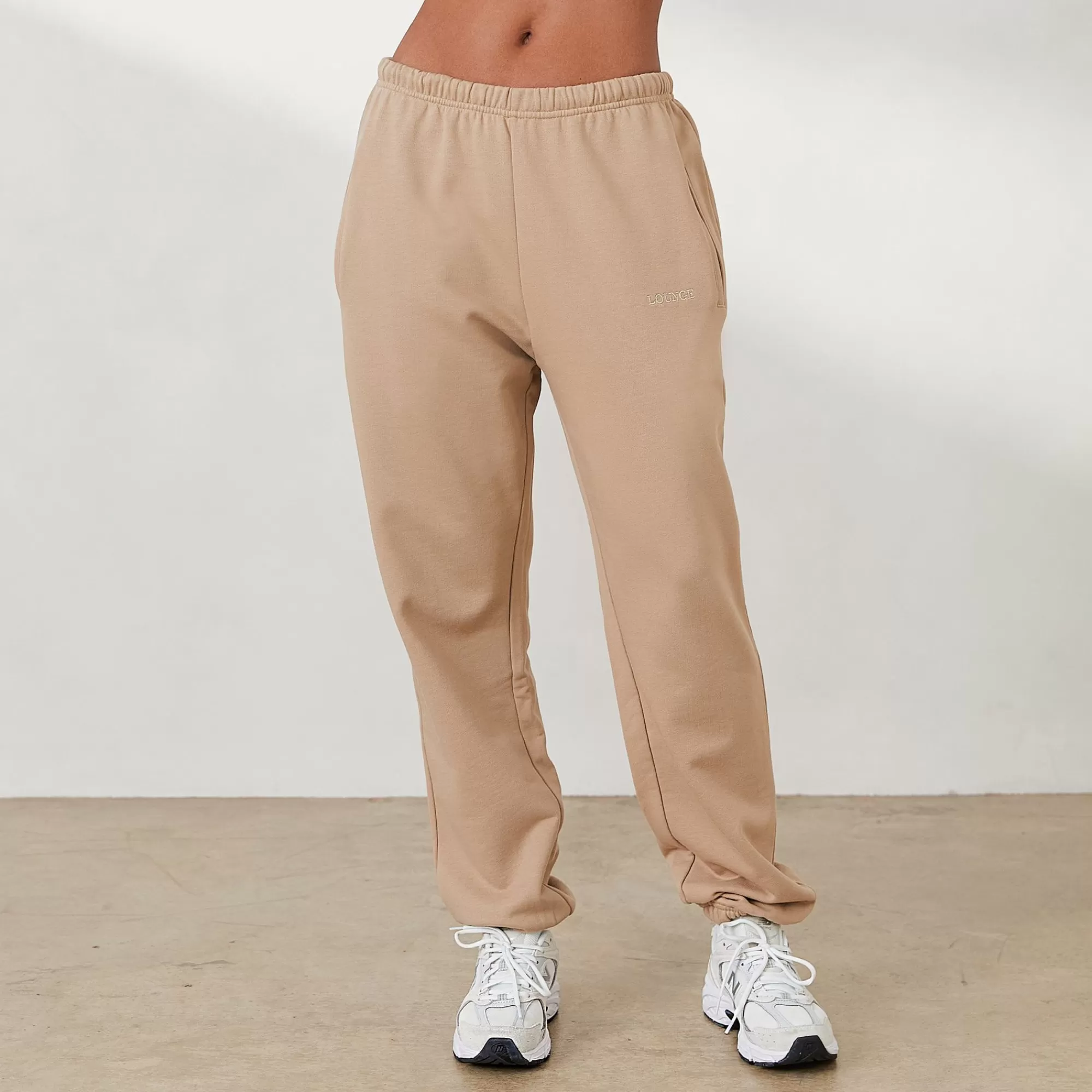 Lounge Underwear Joggings Oversize X Jess Hunt Caramel Discount