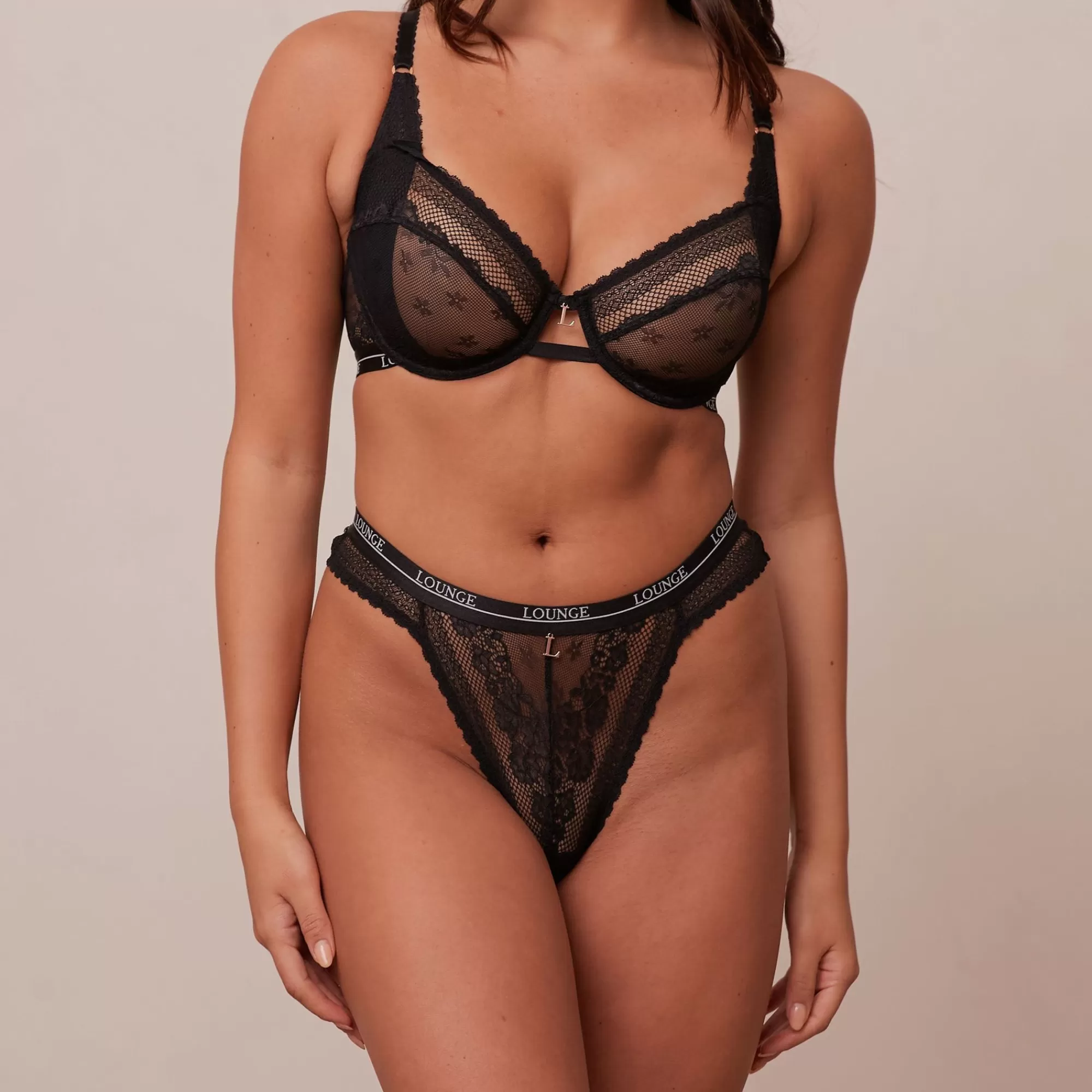 Lounge Underwear Liberty Balcony Soutien-Gorge Noir Online