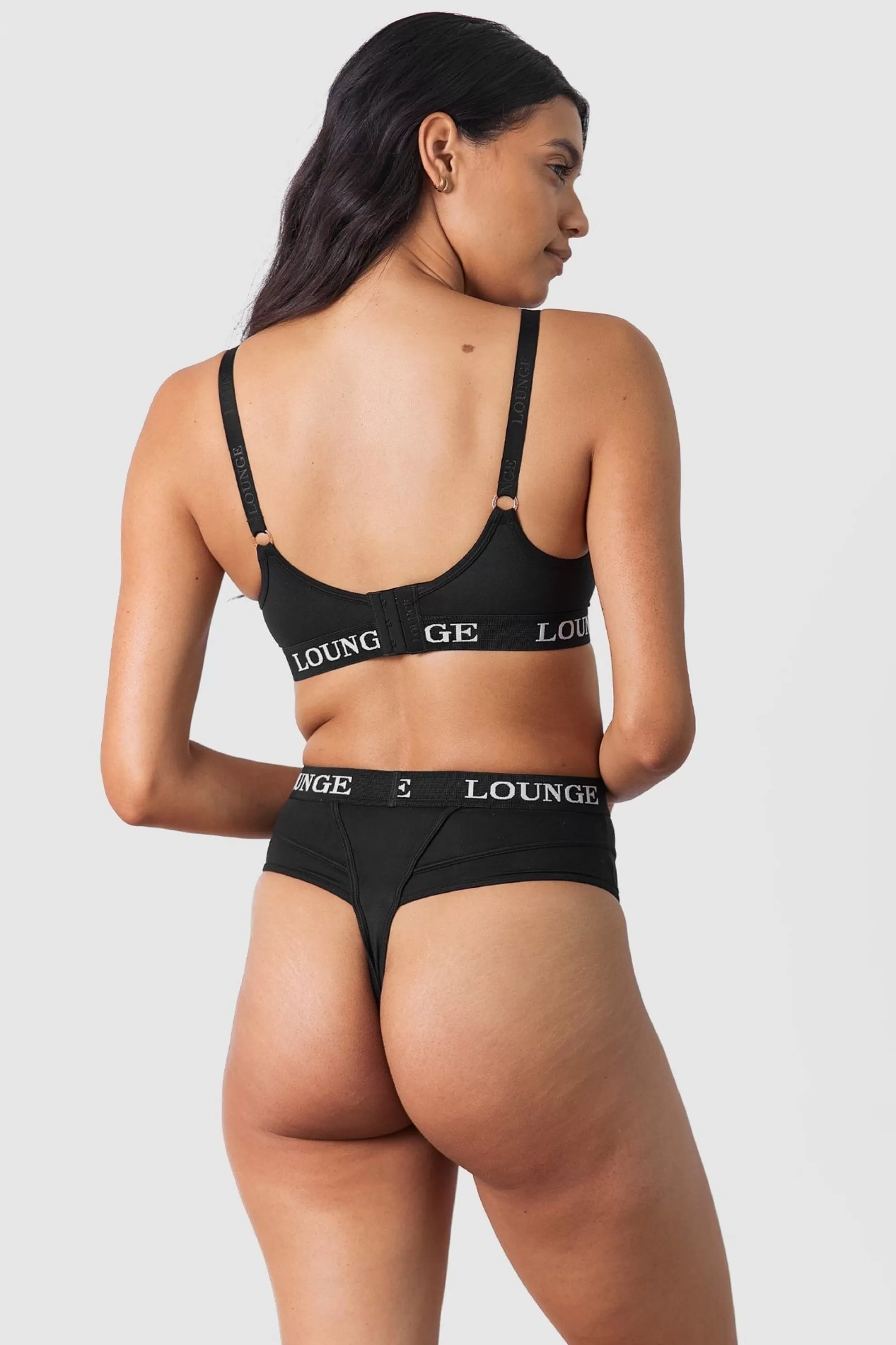 Lounge Underwear Nurture Soutien-Gorge D'Allaitement Noir Outlet