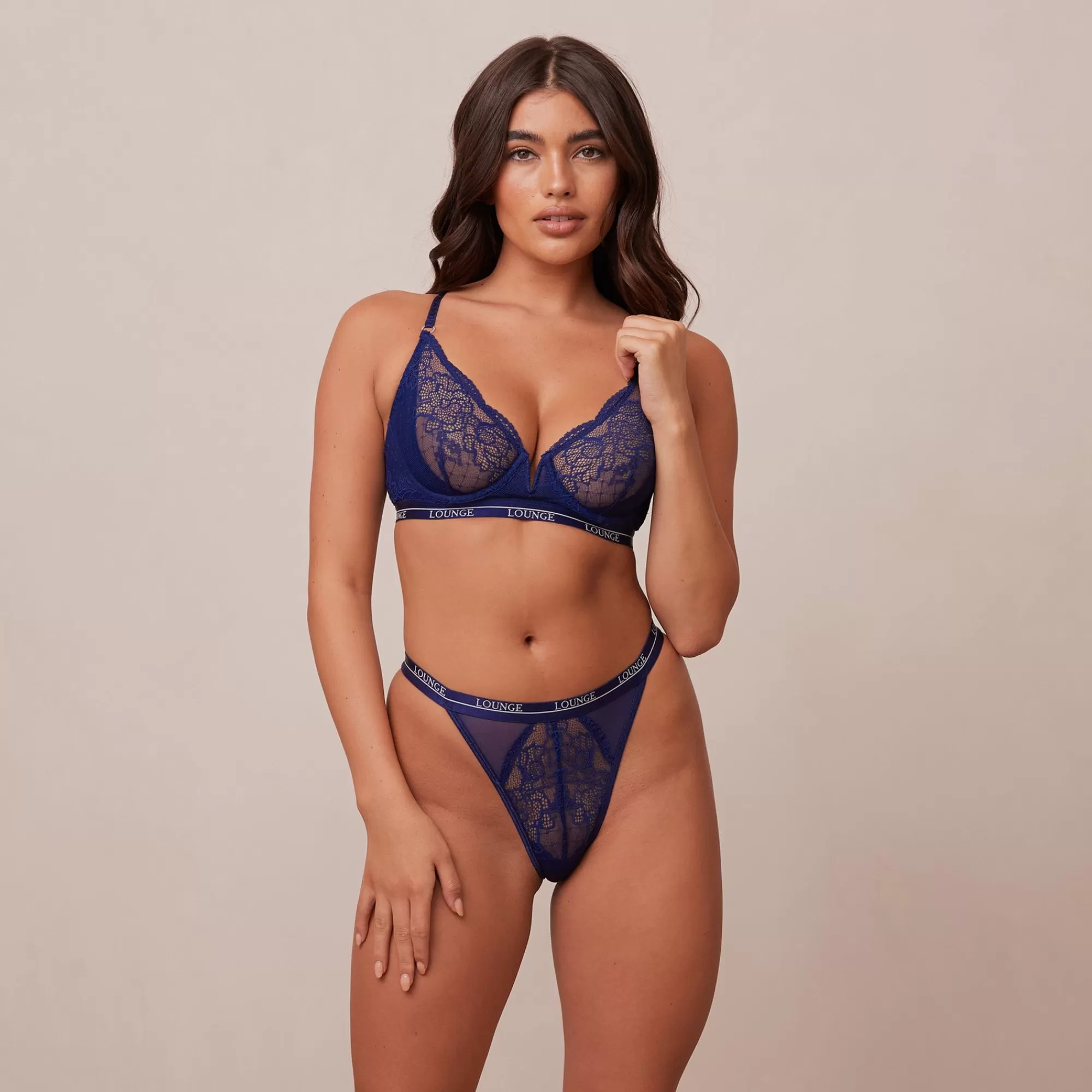 Lounge Underwear Royal Balcony Soutien-Gorge Marine Shop