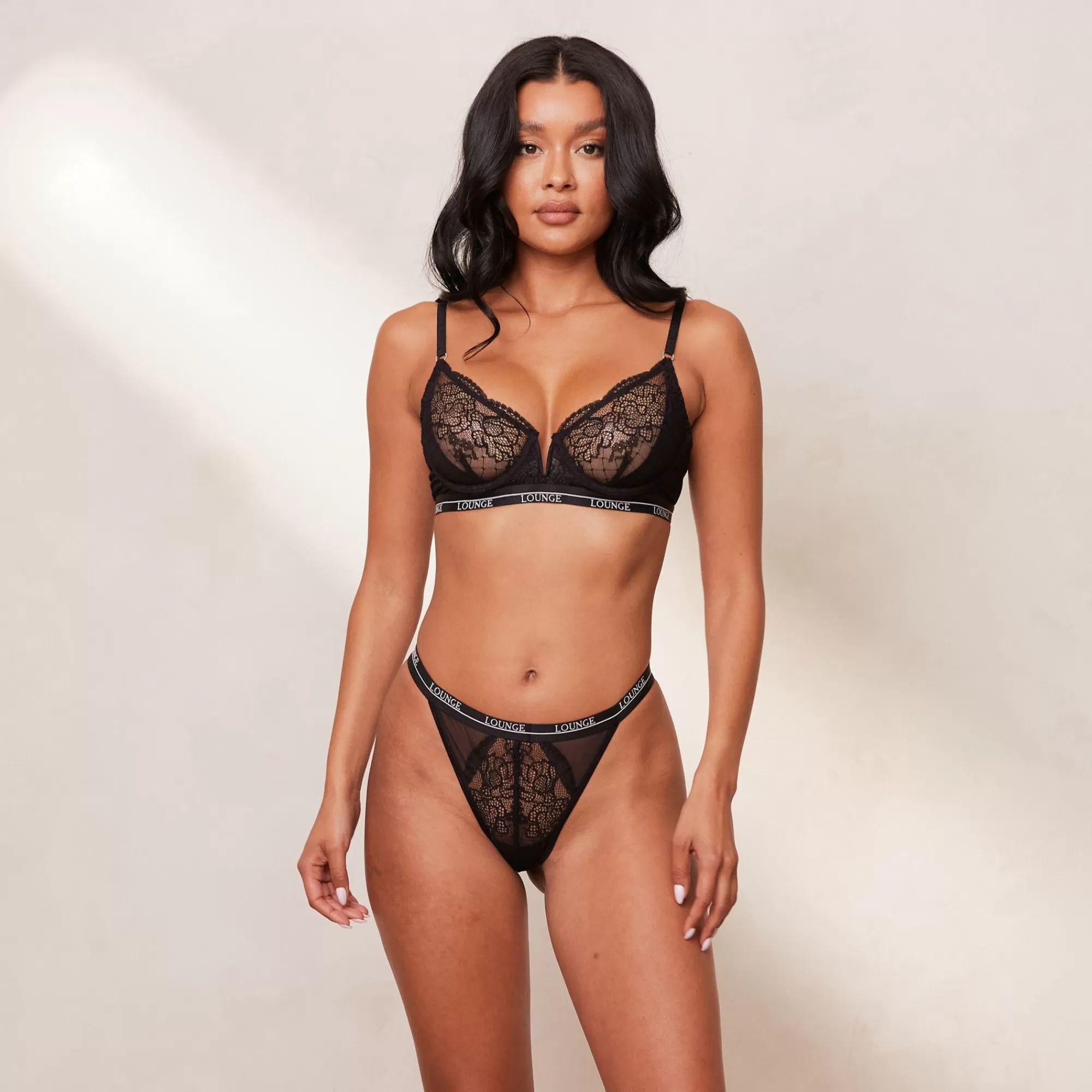 Lounge Underwear Royal Balcony Soutien-Gorge Noir Best Sale