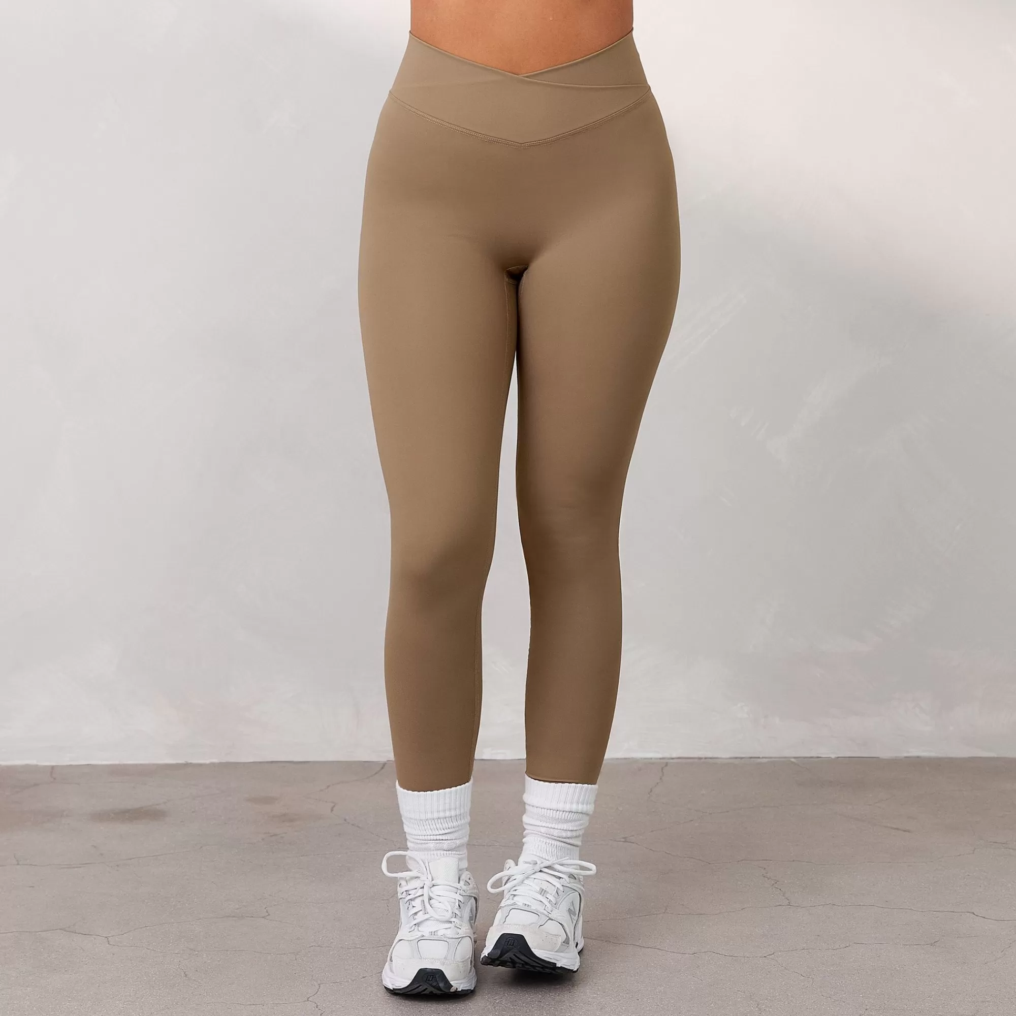 Lounge Underwear Silhouette Crossover Leggings Toffee Cheap