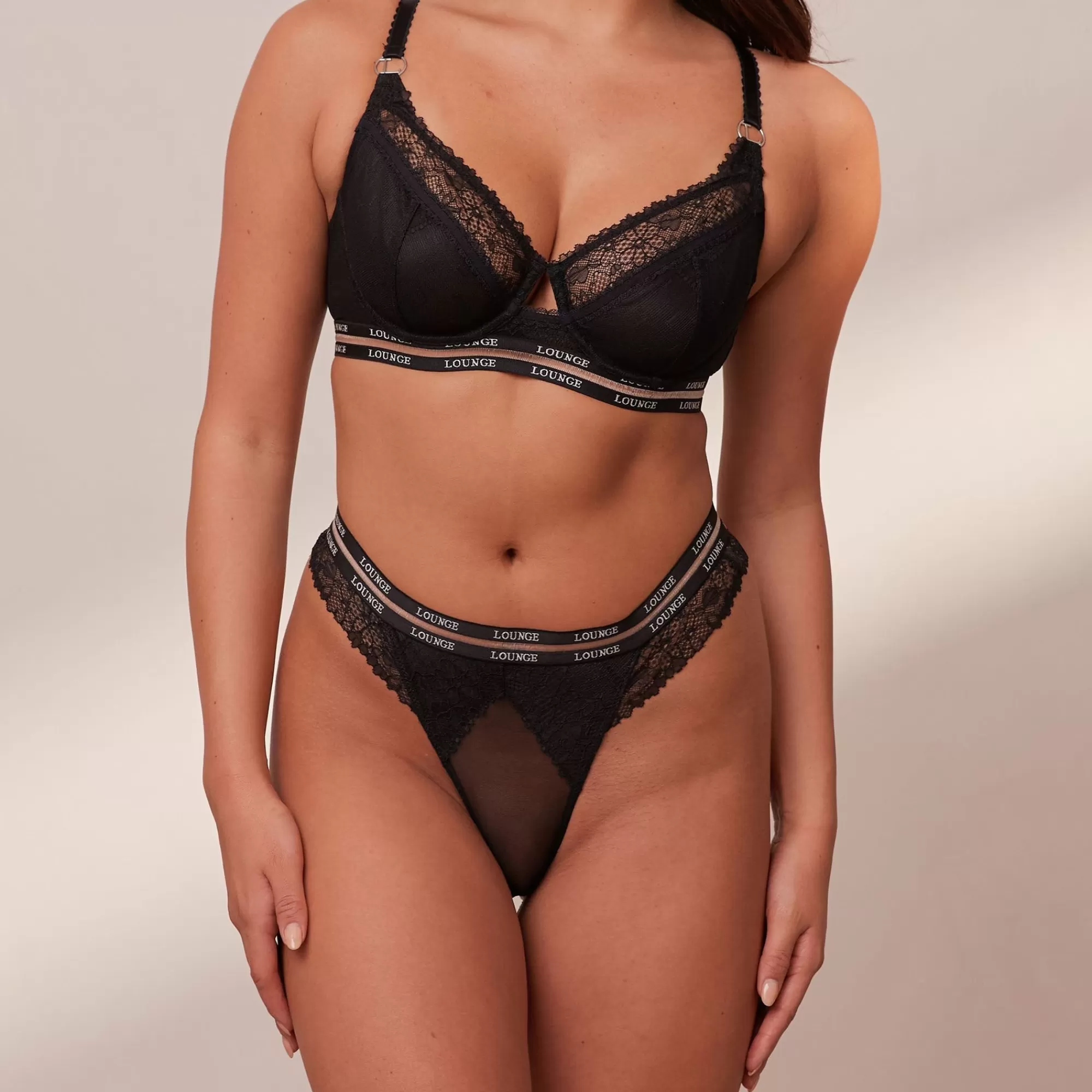 Lounge Underwear Vogue Balcony Soutien-Gorge Noir Outlet